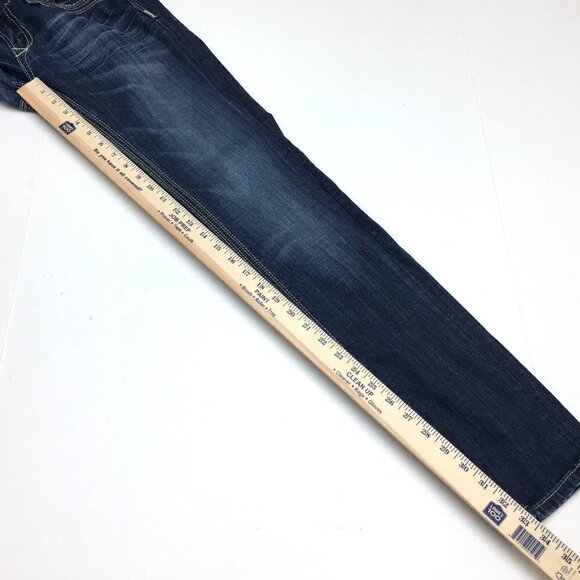 ReRock Express Women's Skinny Jeans Low Rise Stretch Size 4 length 33" - Picture 6 of 10